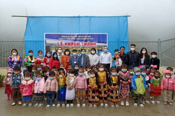 Join hands to build schools for children