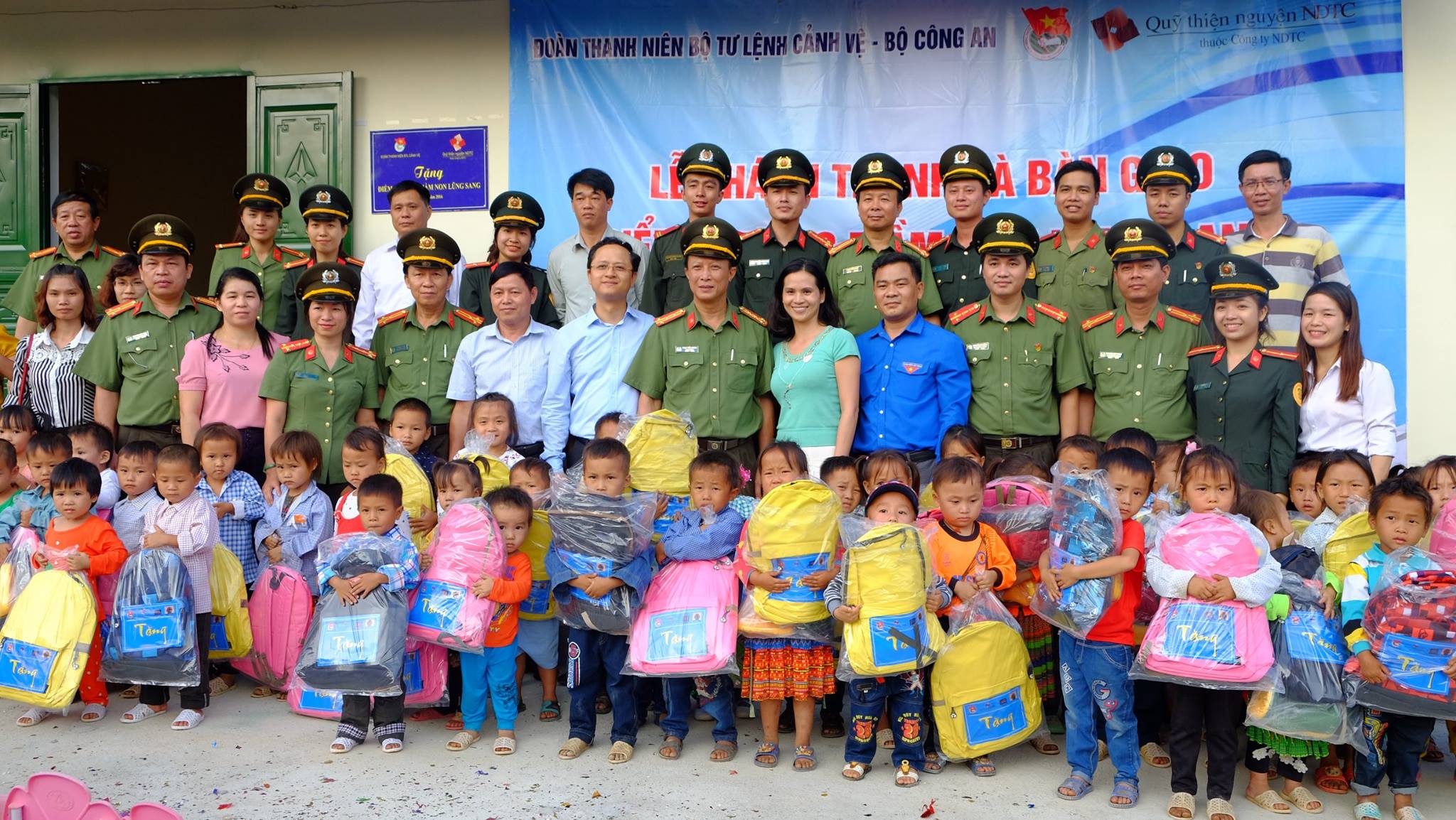 Lung Sang School, Van Dinh Commune, Ha Quang District, Cao Bang Province